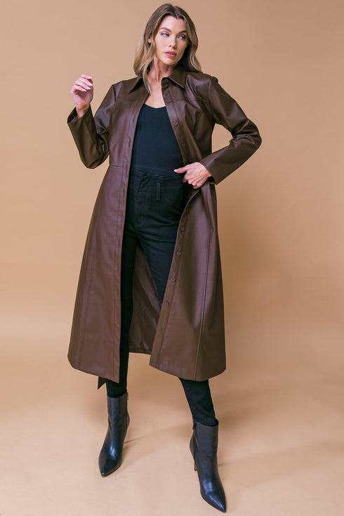 what-a-wonderful-day-leather-midi-coat Flying Tomato-Sophia's Style-3